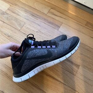 Nike Women’s Black Purple and Gray Sneakers